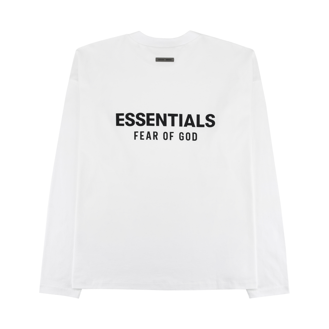 에센셜 클래식 롱 슬리브 티셔츠 브라이트 화이트 - 25FW(Essentials Classic Long Sleeve T-Shirt Bright White - 25FW) - 2