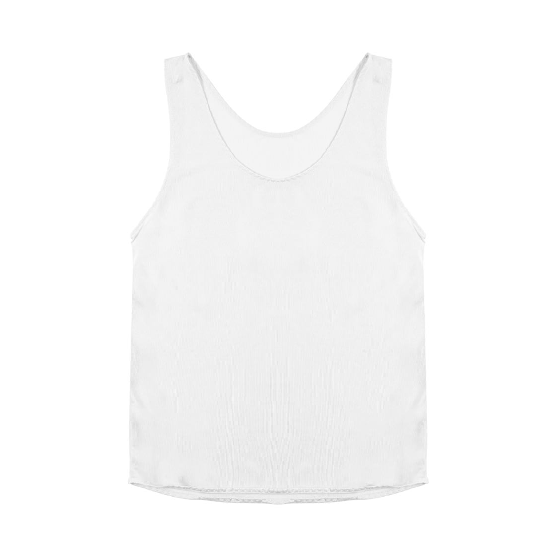 (W) 에이원 인견 폴리 나시 런닝 167 2팩 화이트((W) AONE Rayon Poly Sleeveless Running Top 167 2Pack White) - 1