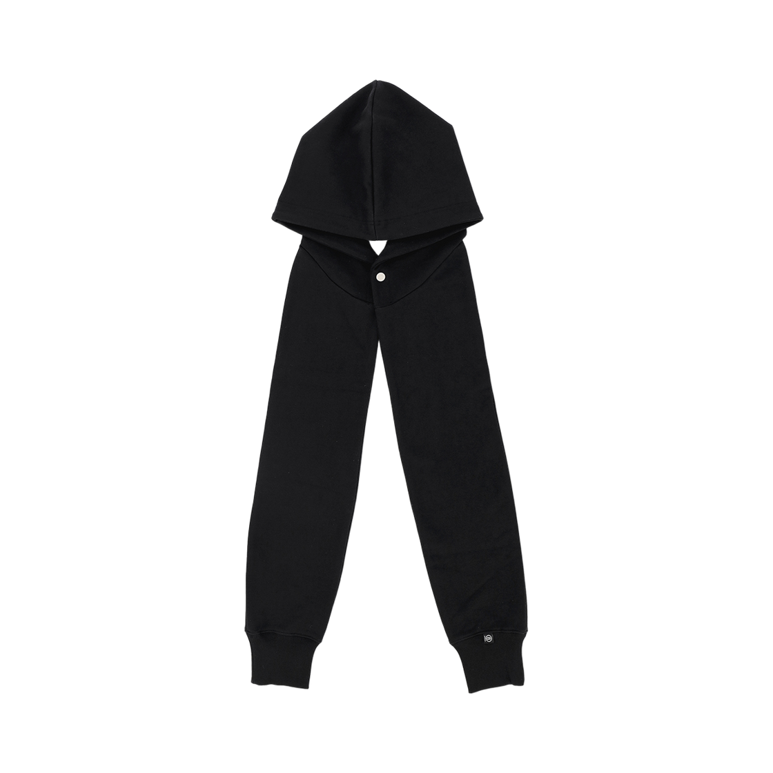 포즈넘버에잇 스웻 후디 머플러 (블랙)(Pose Number Eight Sweat Hoodie Muffler (Black)) - 1