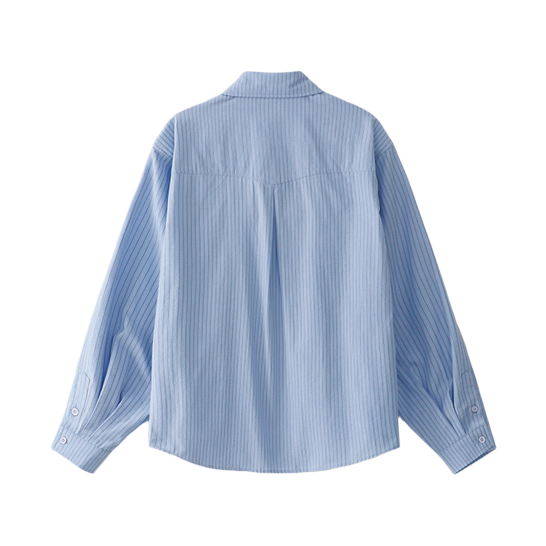 블루 선플라워 소프트 포멀 스트라이프 셔츠(Blue Sunflower Soft Formal Stripe Shirt) - 3