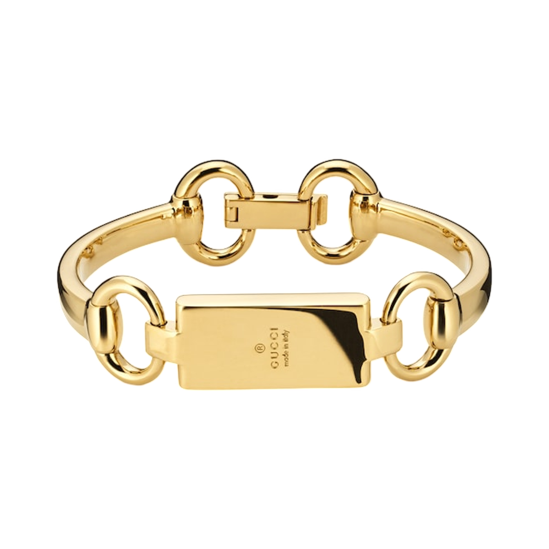 구찌 홀스빗 모티프 뱅글 브레이슬릿 샌드 브라운(Gucci Horsebit Motif Bangle Bracelet Sand Brown) - 1