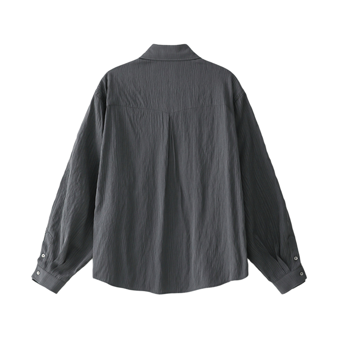 블루 선플라워 소프트 쉬어 셔츠 블랙(Blue Sunflower Soft Sheer Shirt Black) - 3