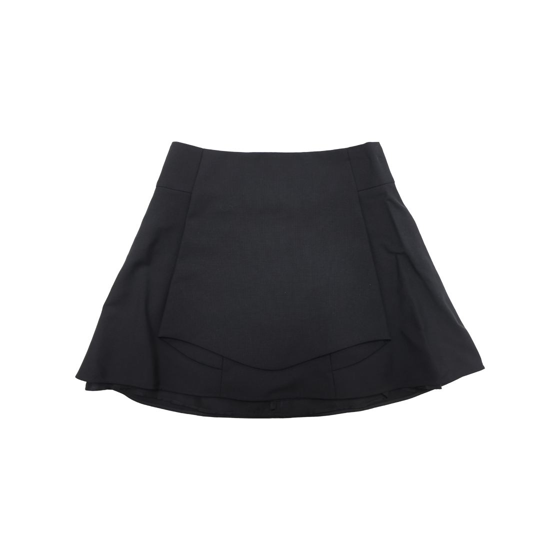 ITML2HB5NOQG Givenchy Wool Mohair Skirt in Black