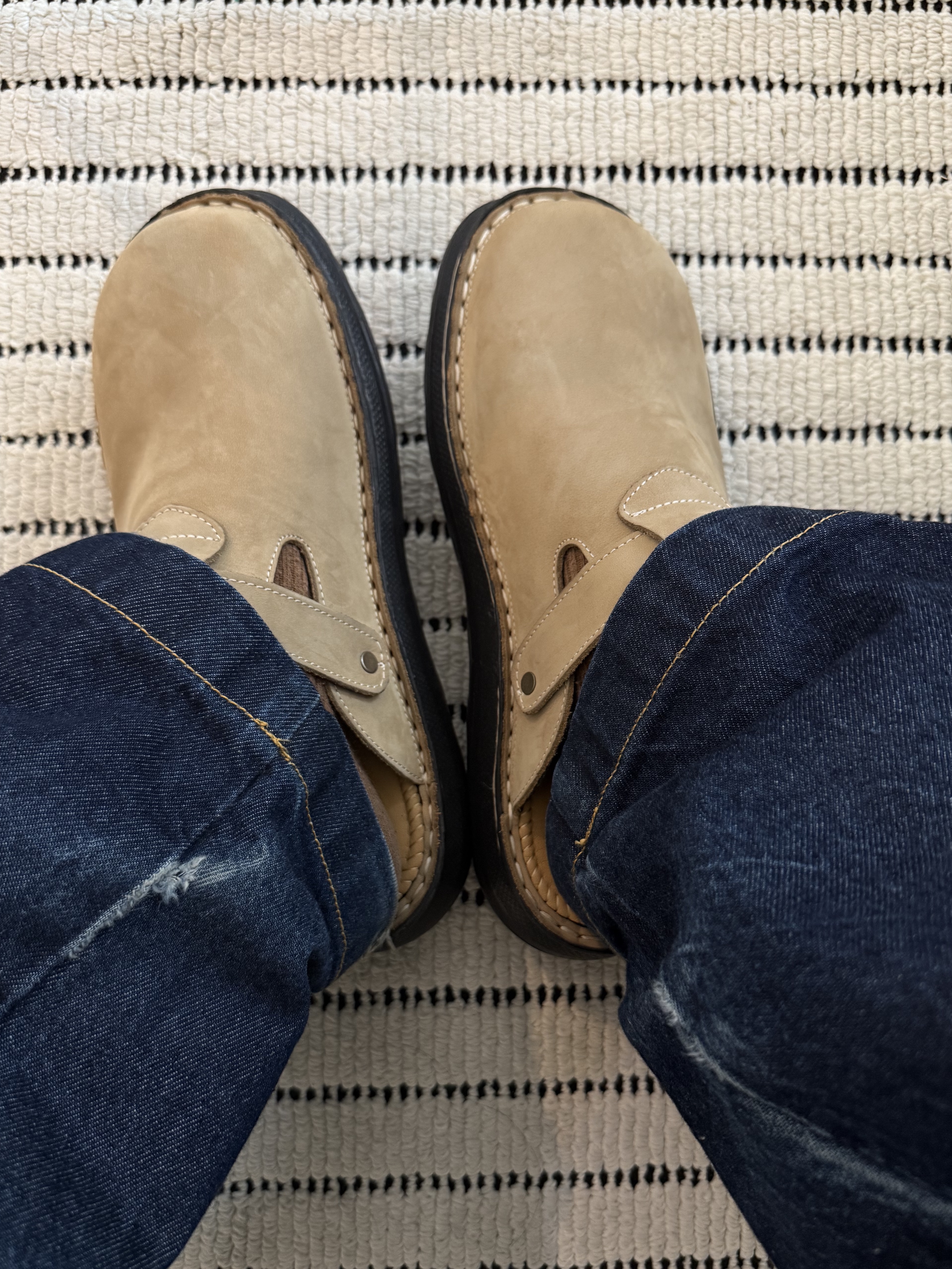 Jerusalem Sandals 3003 Sawyer Olive 착용 스타일 - 3