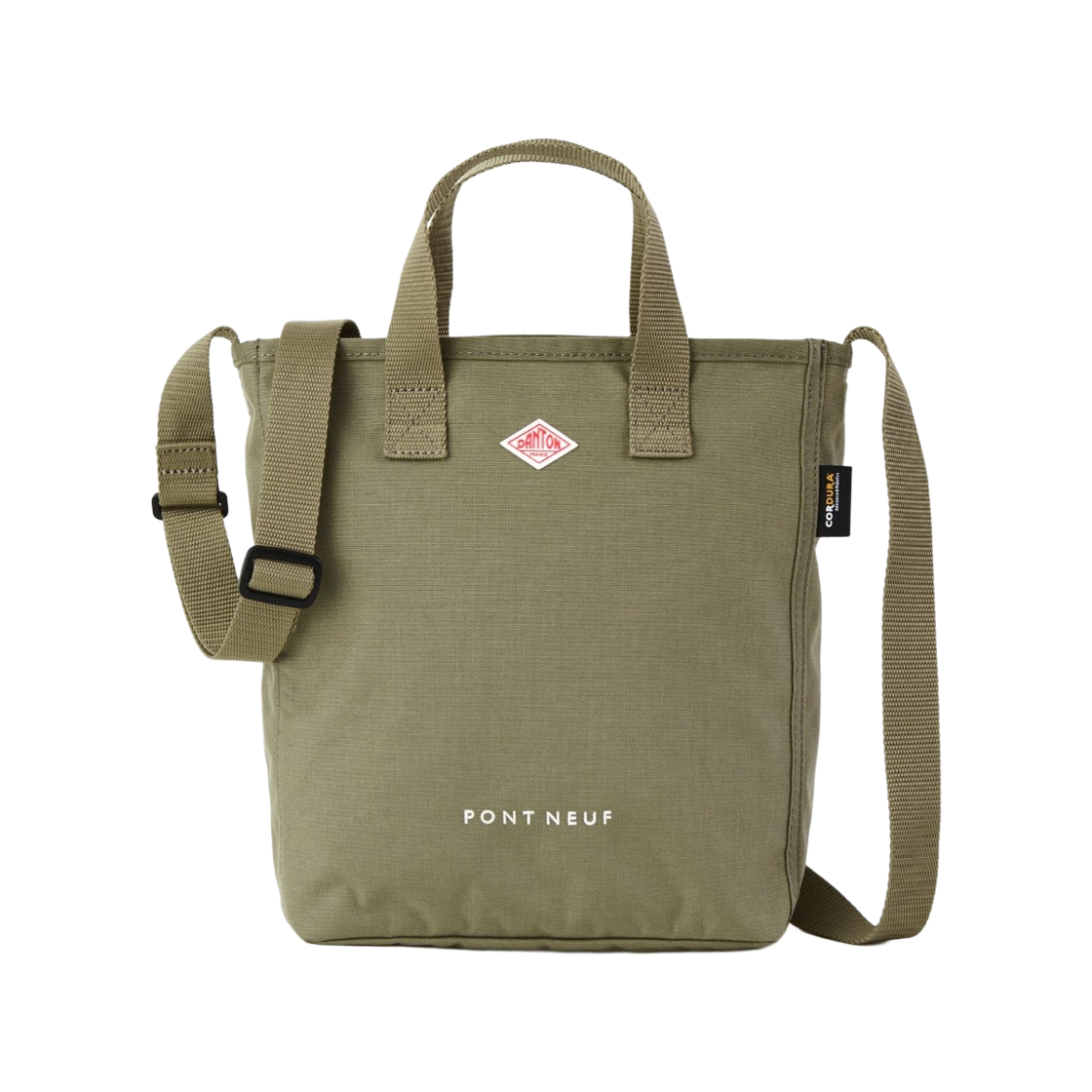 단톤 퐁 뇌프 코듀라 캔버스 투웨이 토트백 라이트 그레이지(Danton Pont Neuf Cordura Canvas 2Way Tote Bag Light Greige)
