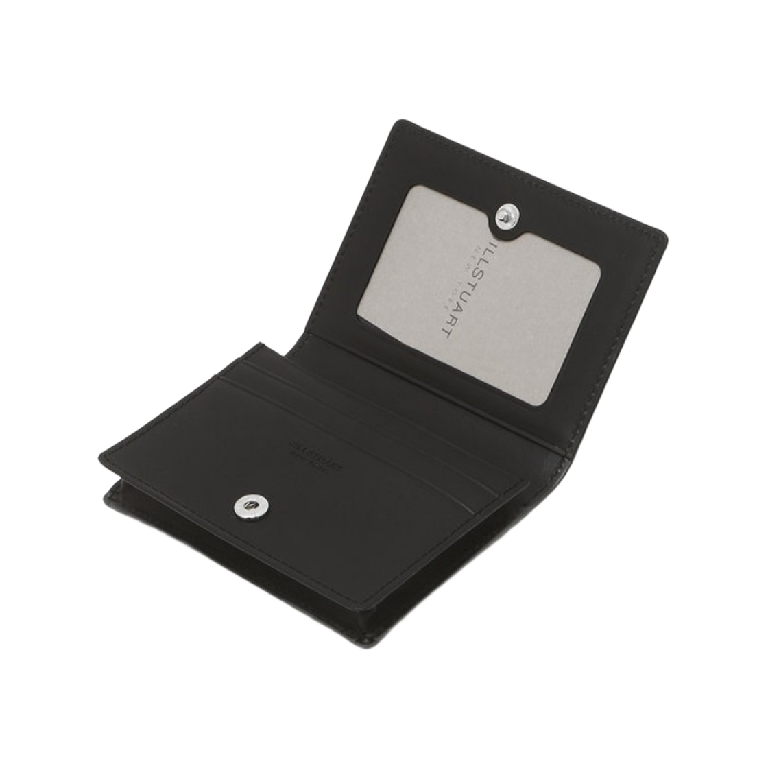 질스튜어트 액세사리 남성 [LINDBERG] 블랙 로고 소가죽 카드 지갑 JUWA5F220BK 블랙(Jillstuart Men's Acc [Lindberg] Black Logo Cow Leather Card Wallet Juwa5F220Bk Black) - 2