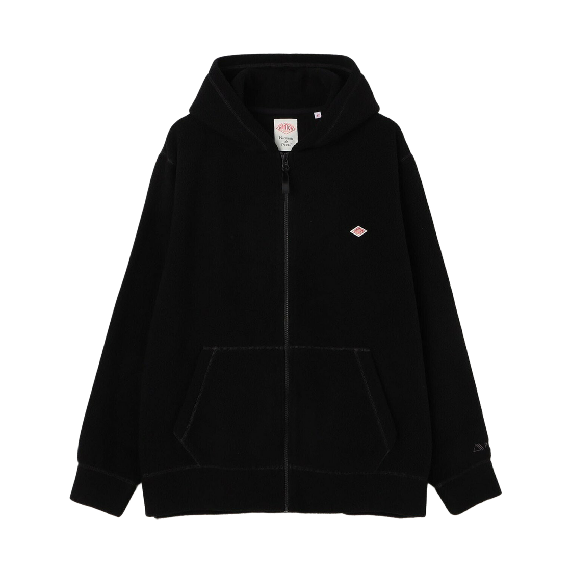 DT-C0364 Danton Polartec Thermal Fleece Jacket Black