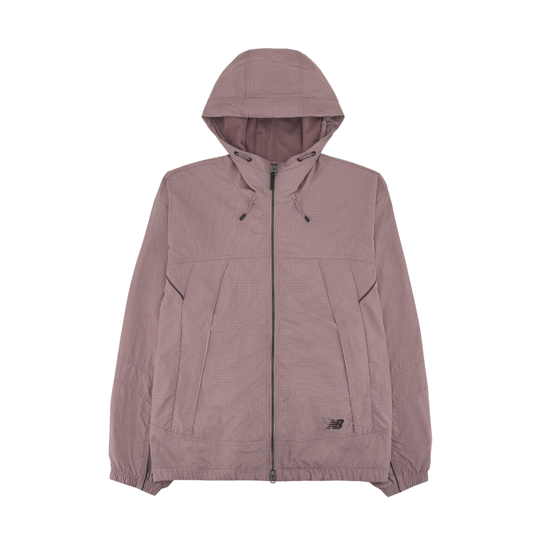 뉴발란스 유니 740 쉬프티드 우븐 자켓 그레이 핑크(New Balance Uni 740 Shifted Woven Jacket Grey Pink)