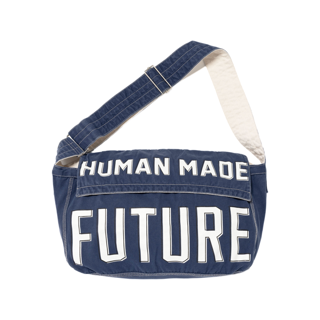 HM31GD105 Human Made Mail Bag Large Navy