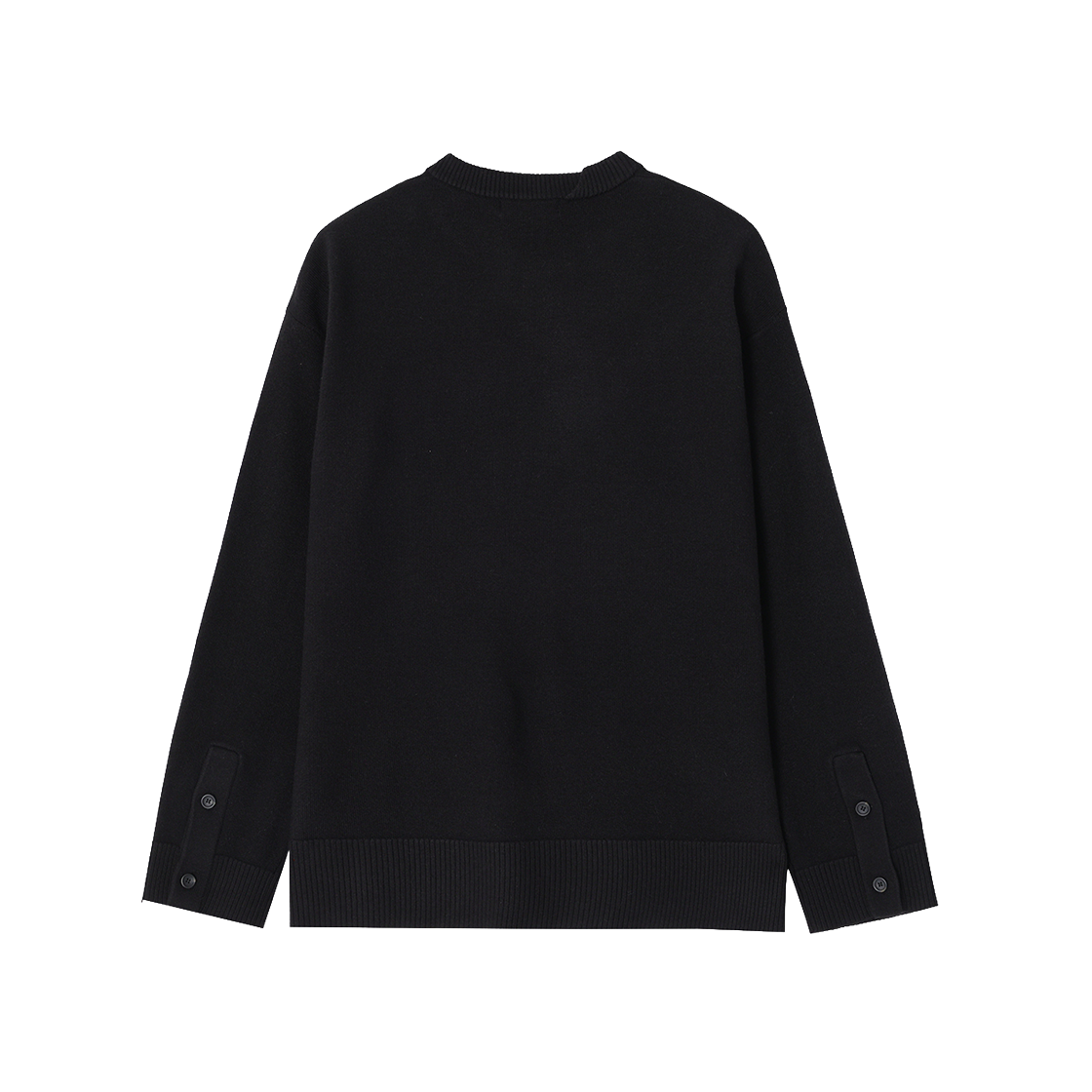 지오송지오 셈블런스 크루넥 니트 블랙 ZH2KT814BK(ZIOSONGZIO SEMBLANCE Crewneck Knit Black) - 2