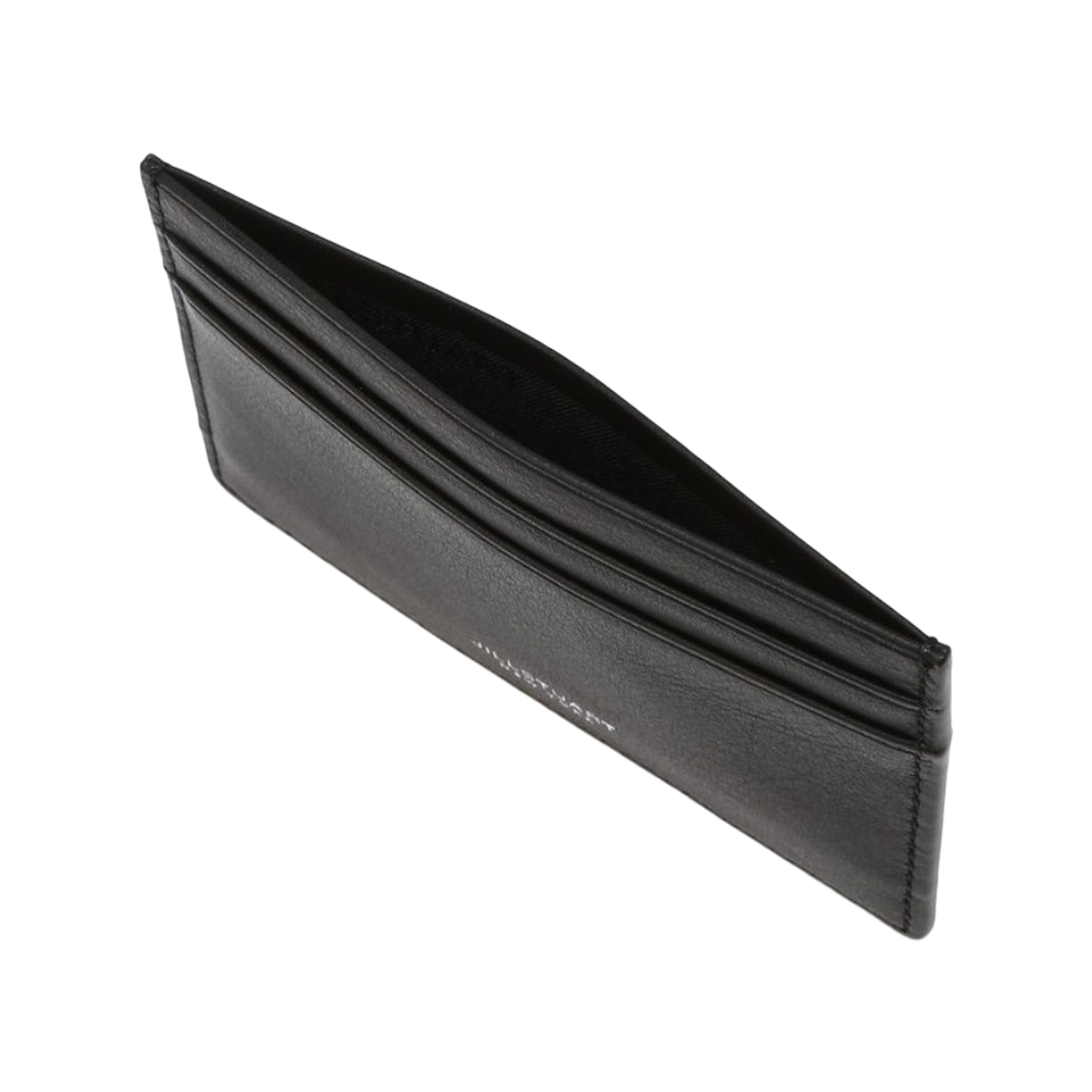 질스튜어트 액세사리 남성 블랙 가죽 로고 2단 카드지갑 JUHO6E147BK 블랙(Jillstuart Men's Acc Jude Black Leather Logo Bi-Fold Card Wallet Juho6E147Bk Black) - 2