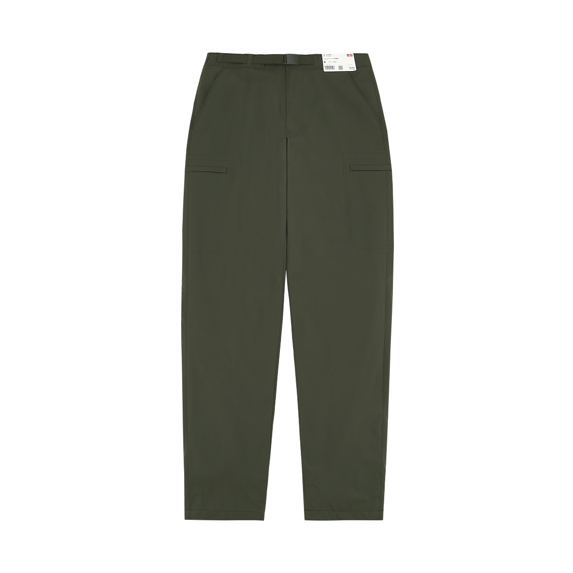 479376-57 Uniqlo Warm Easy Pants Tall Olive - JP