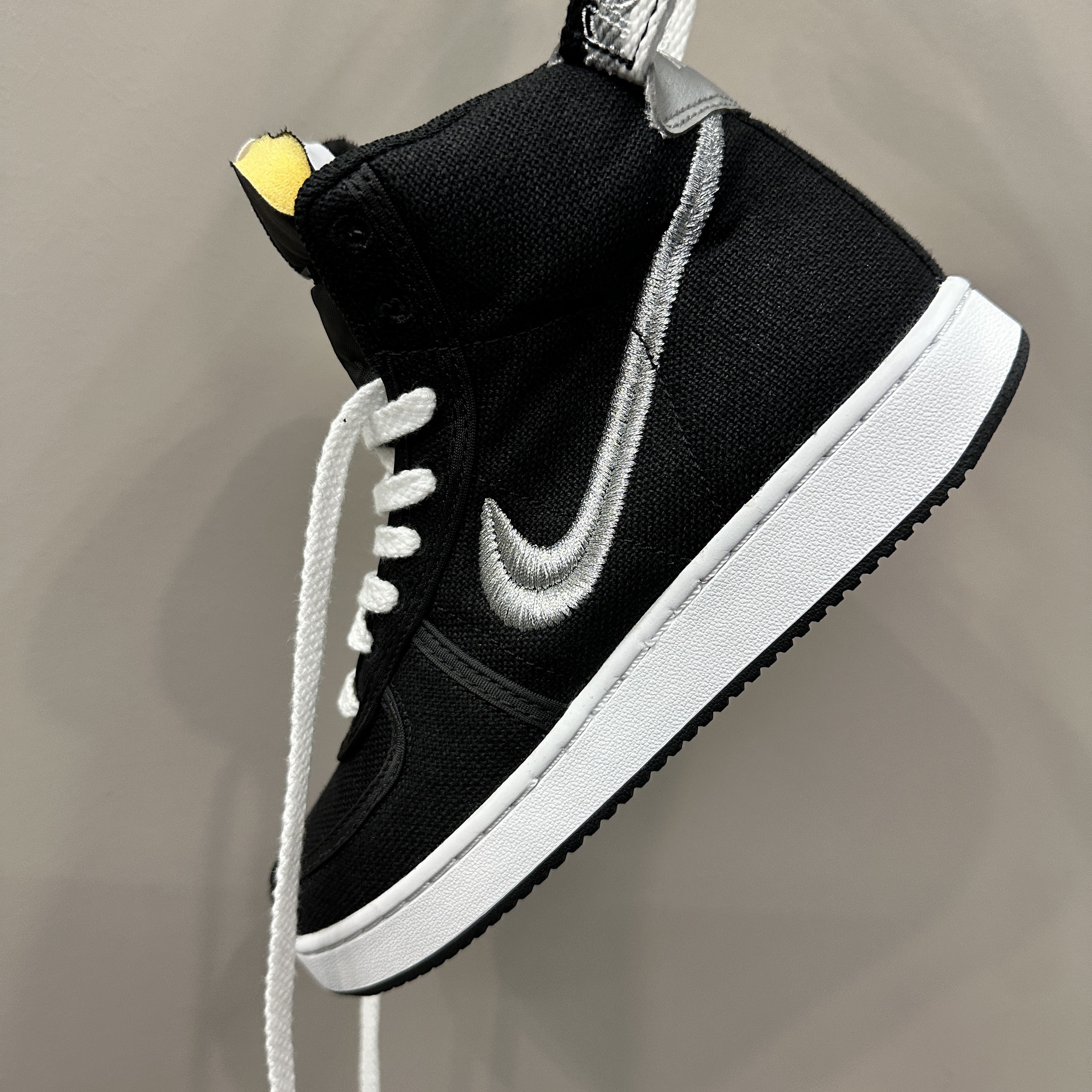 Nike x Stussy Vandal High Black 착용 스타일