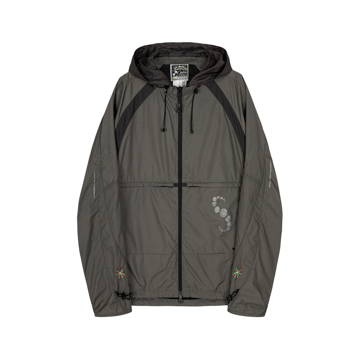 썸웨어아웃사이드 디테쳐블 후드 하이커 윈드브레이커(SOHC Detachable Hood Hikers Windbreaker_11VSJ103 Gray) - 1