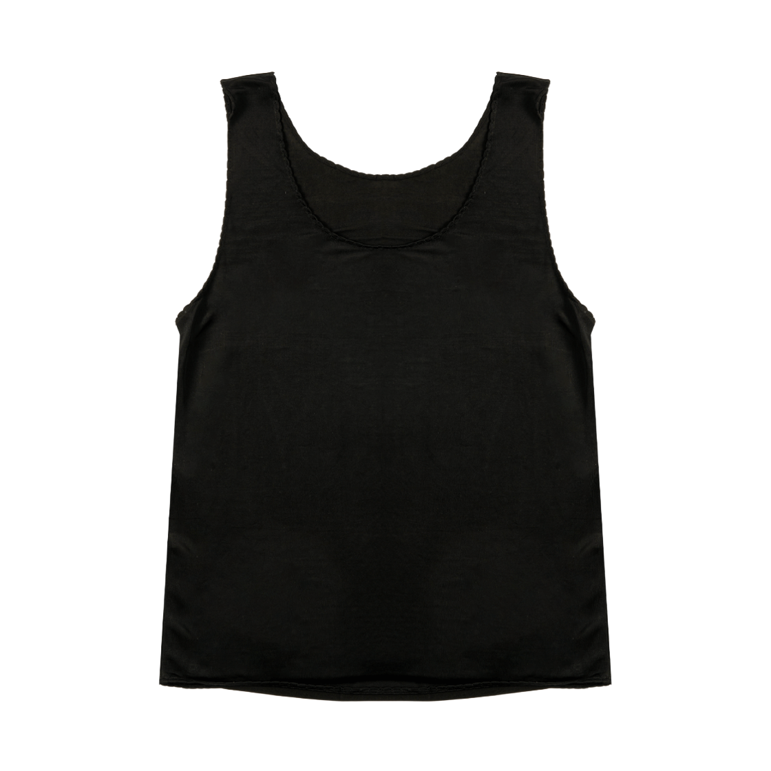 (W) 에이원 인견 폴리 나시 런닝 167 2팩 블랙((W) AONE Rayon Poly Sleeveless Running Top 167 2Pack Black)