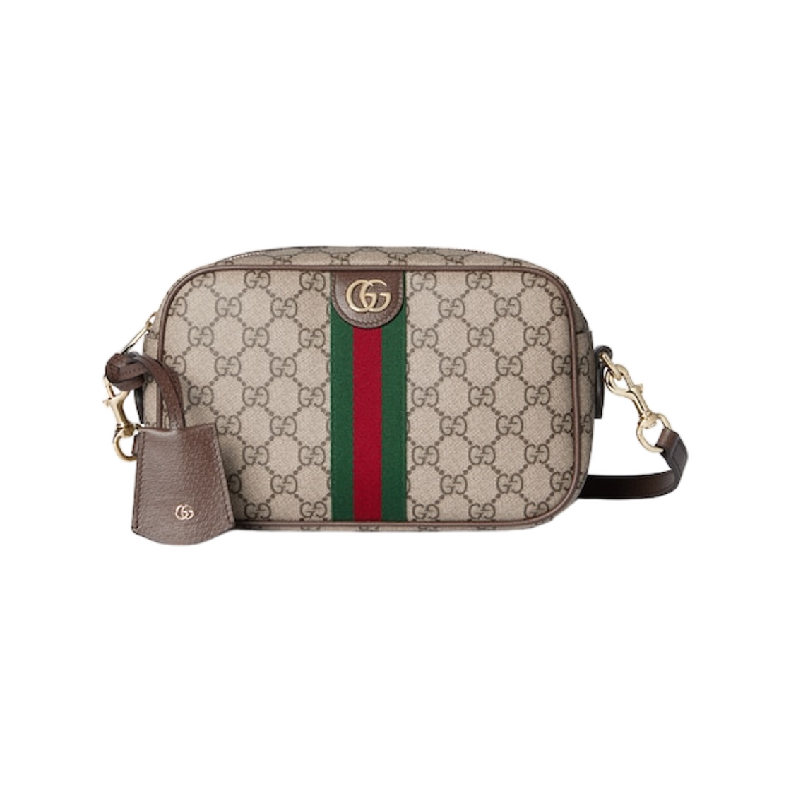 구찌 오피디아 스몰 카메라 백 베이지 다크 브라운(Gucci Ophidia Small Camera Bag Beige Dark Brown) - 1