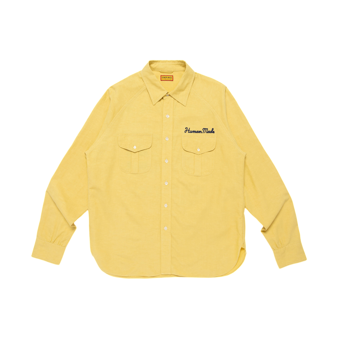 휴먼 메이드 워크 셔츠 옐로우(Human Made Work Shirt Yellow) - 2