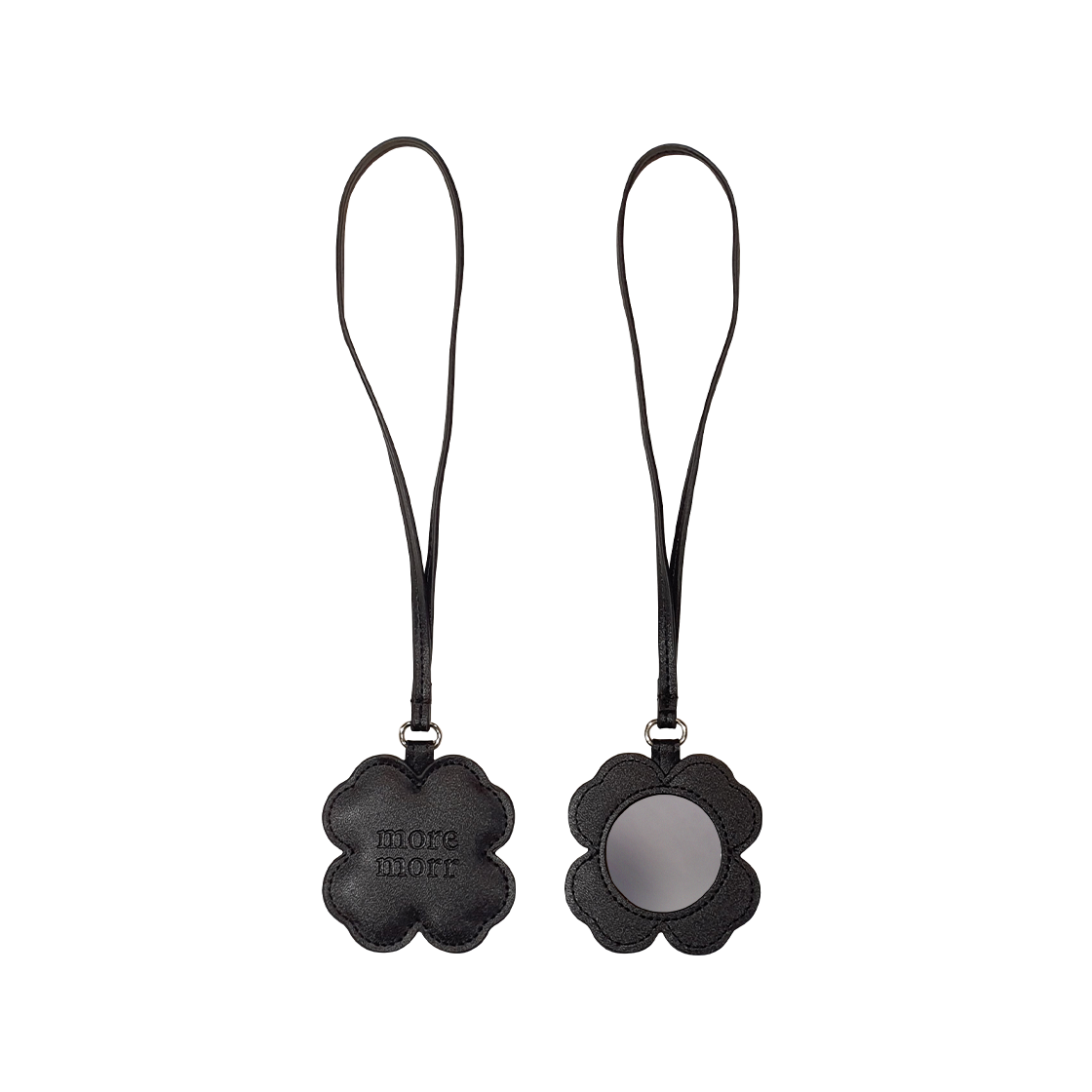 모어모르 클로버 키링 블랙(moremorr Clover Keyring Black) - 2