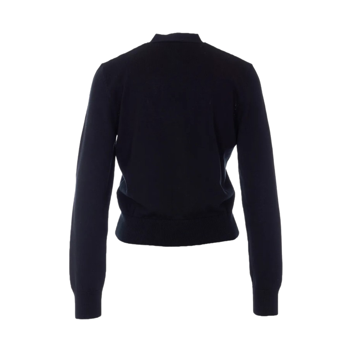 (W) 아페쎄 브이넥 가디건 블랙((W) A.P.C. V-Neck Cardigan Black) - 2