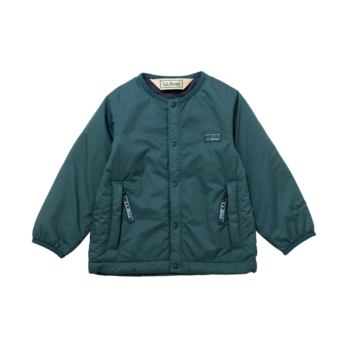 (키즈) 엘엘빈 해링턴 스트레치 크루넥 자켓 헌터 그린((Kids) L.L.Bean Harrington Stretch Crewneck Jacket Hunter Green)