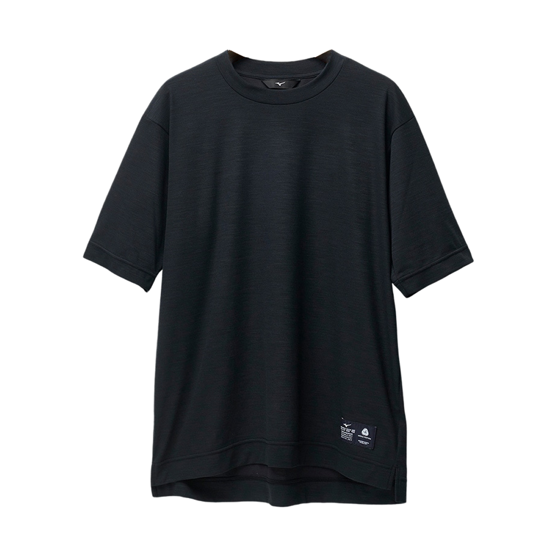 C2JAB66209 Mizuno 365 All-In-One Merino Wool Crewneck T-Shirt Black