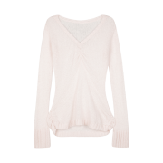 REISE MIYA Isa Mohair Shirring Knit Baby Pink