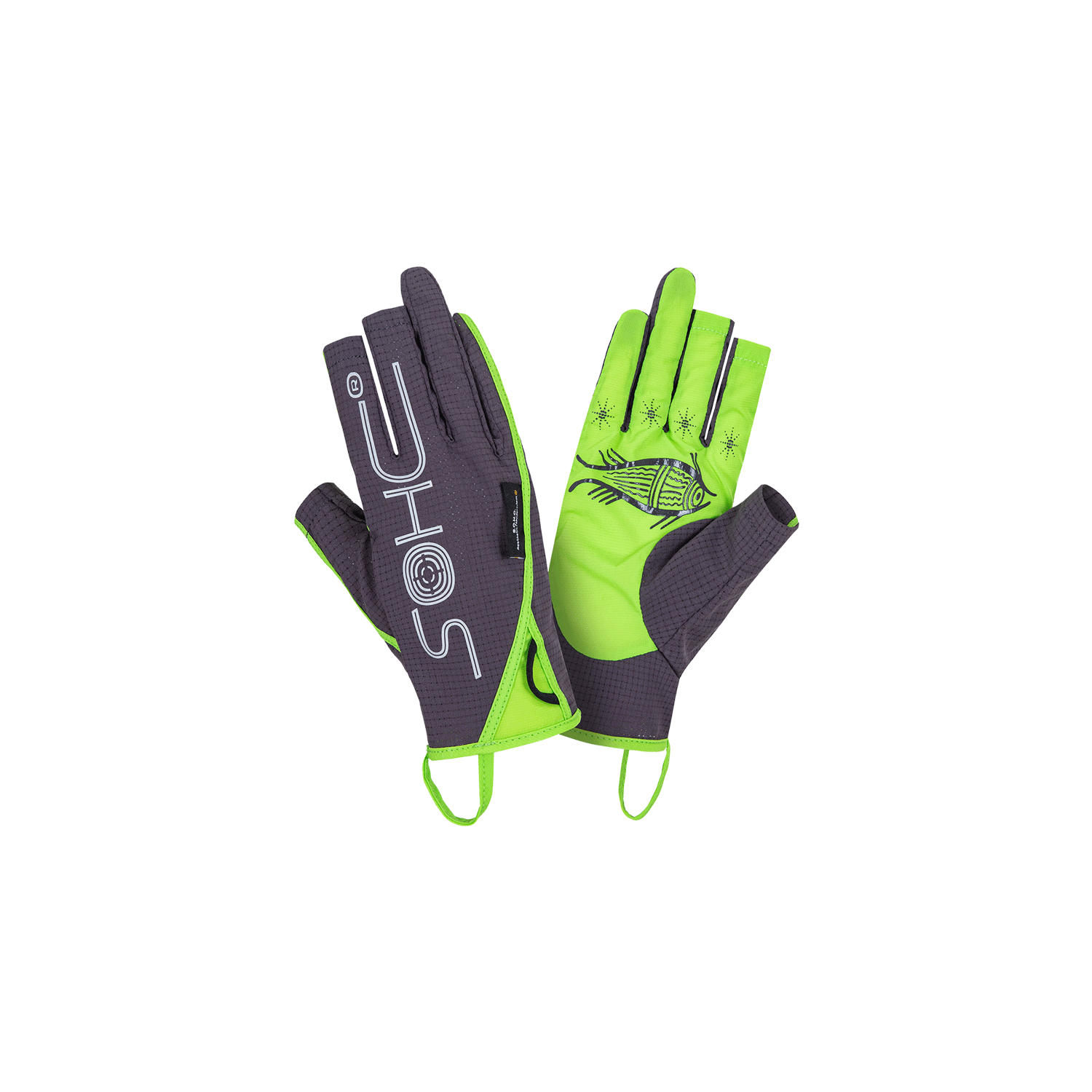 썸웨어아웃사이드 피셔맨 3-핑거리스 글러브(SOHC Fisherman 3-Fingerless Gloves_12VSL901 Charcoal) - 1