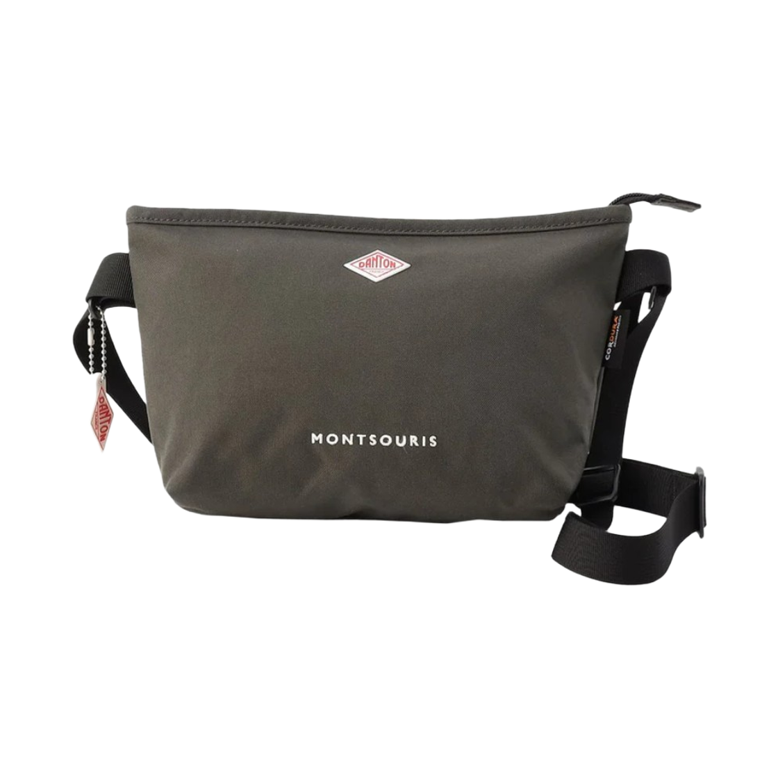 - Danton Montsouris Cordura Canvas Shoulder Bag Dark Grey