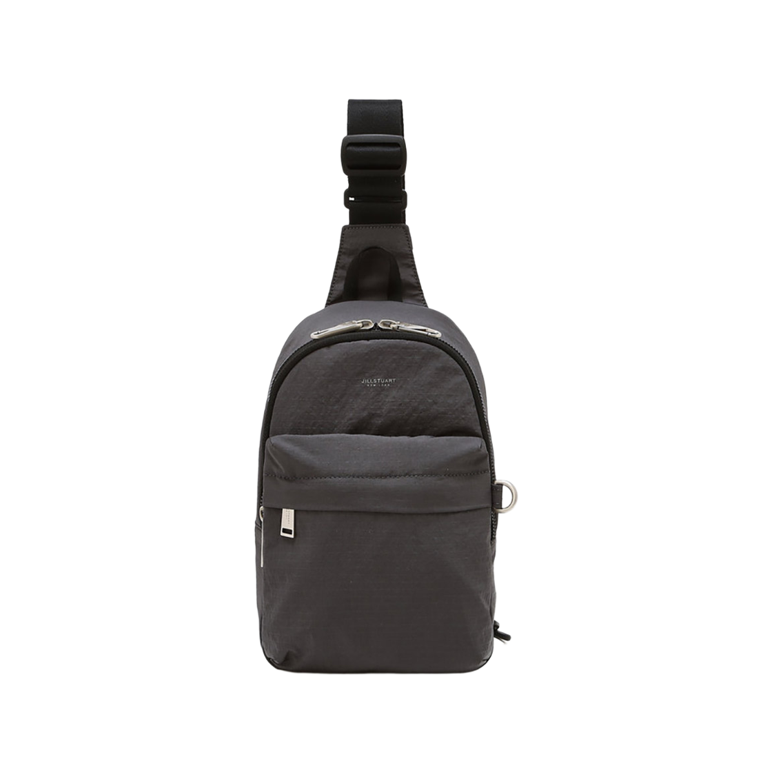 질스튜어트 액세사리 남성 모브 블랙 나일론 슬링백 JUBA6E242G2 그레이(Jillstuart Men's Acc Mov Move Black Nylon Sling Bag Juba6E242G2 Normal Grey)