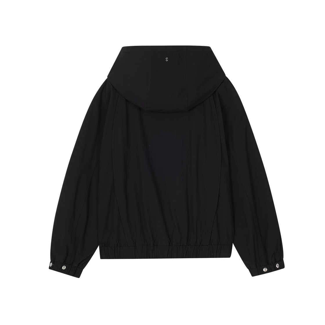 송지오 옴므 코쿤 아노락 후드 집업 블랙(SONGZIO HOMME Cocoon Anorak Zip Up Black) - 2