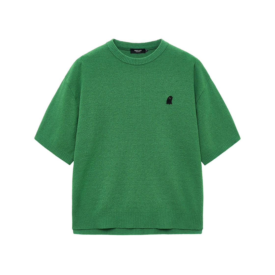 지오송지오 셈블런스 부클 크루넥 니트 그린 ZH2KT875GR(ZIOSONGZIO SEMBLANCE Boucle Crewneck Knit Green) - 1