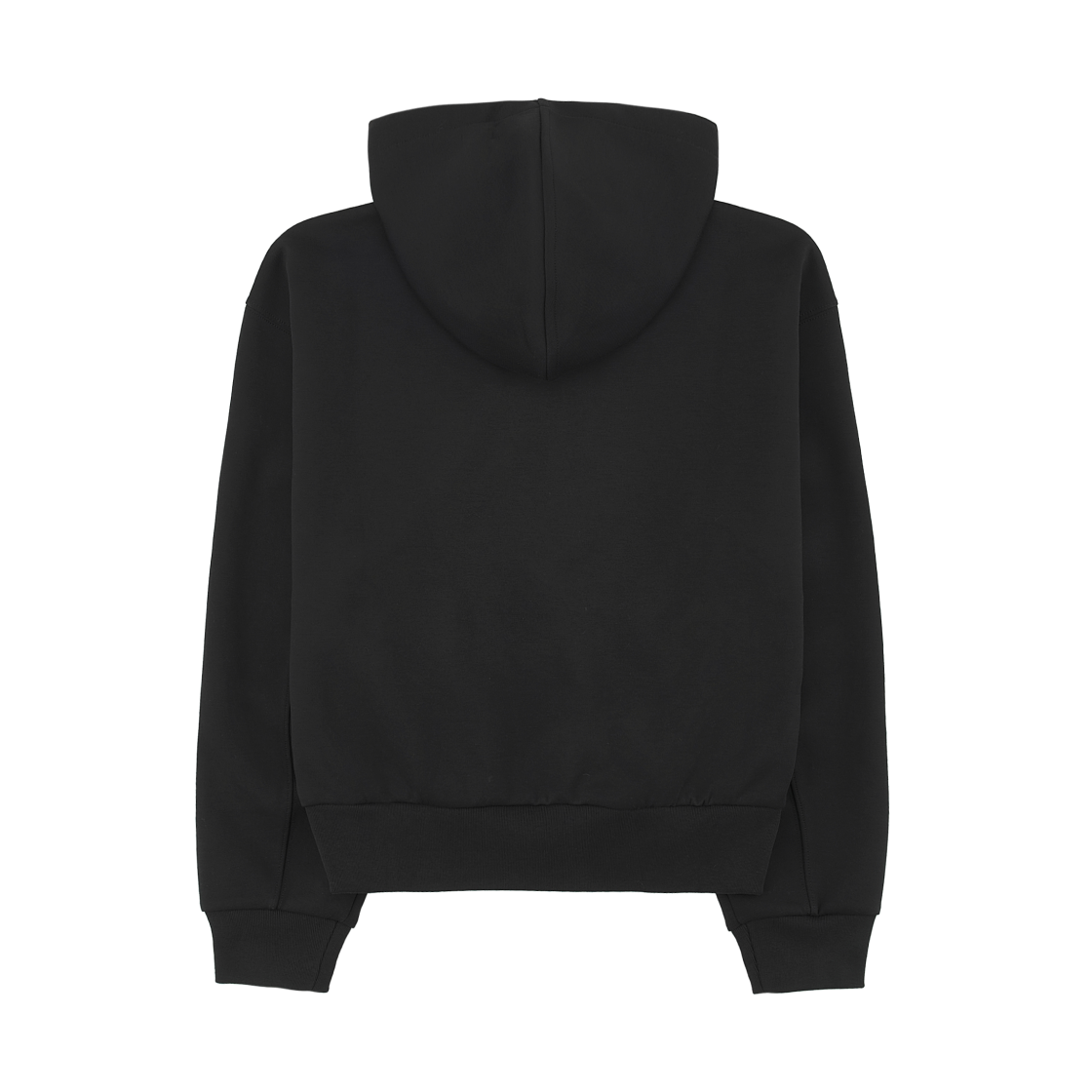 (W) 유니클로 드라이 스웨트 풀집 후드 블랙 - JP((W) Uniqlo Dry Sweat Full Zip Hoodie Black - JP) - 2
