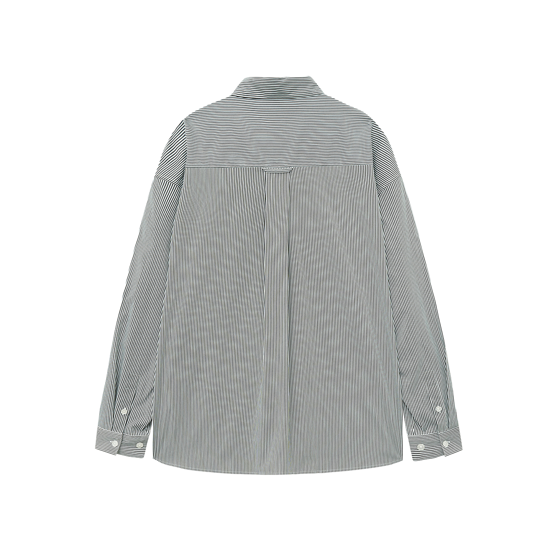 지오송지오 셈블런스 시그니처 스트라이프 셔츠 블랙 ZH2SH804BK(ZIOSONGZIO SEMBLANCE Signature Stripe Shirt Black) - 2