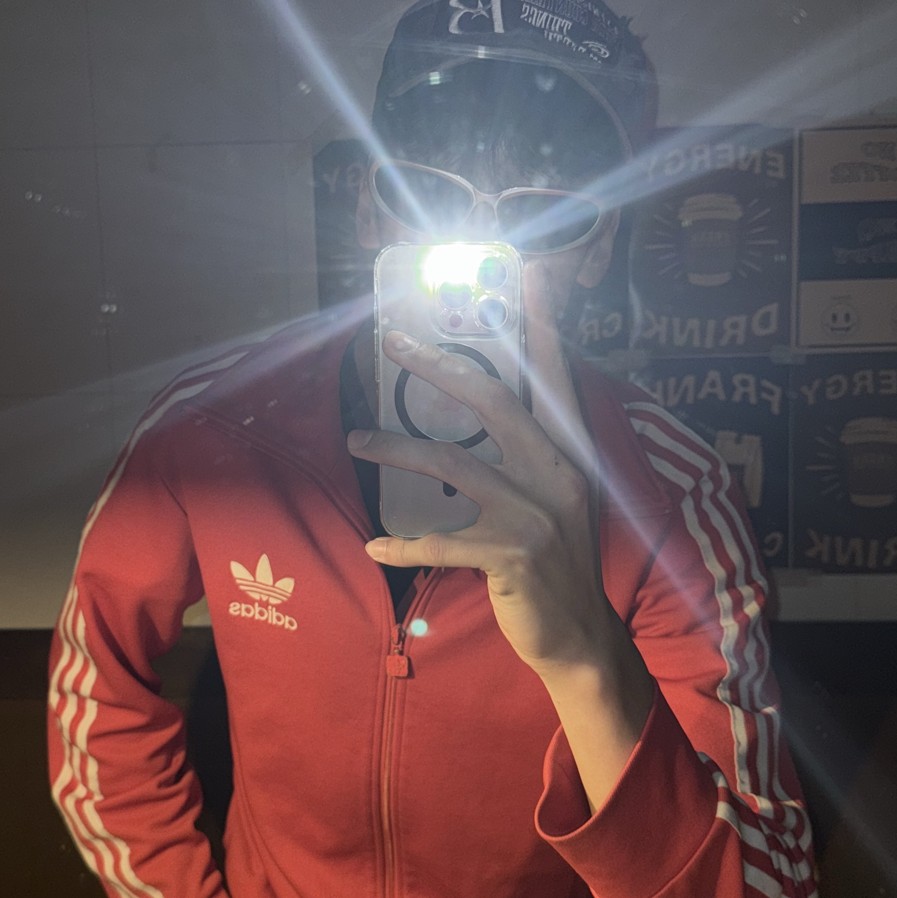 Adidas Adicolor Classics Firebird Track Better Scarlet - KR Sizing 착용 스타일 - 1