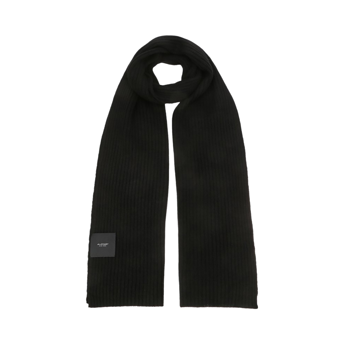 질스튜어트 액세사리 남성 남녀공용 캐시미어혼방 블랙 니트 머플러 JUMU5F141BK 블랙(Jillstuart Men's Acc Unisex Cashmere Blend Black Knit Muffler Jumu5F141Bk Black)