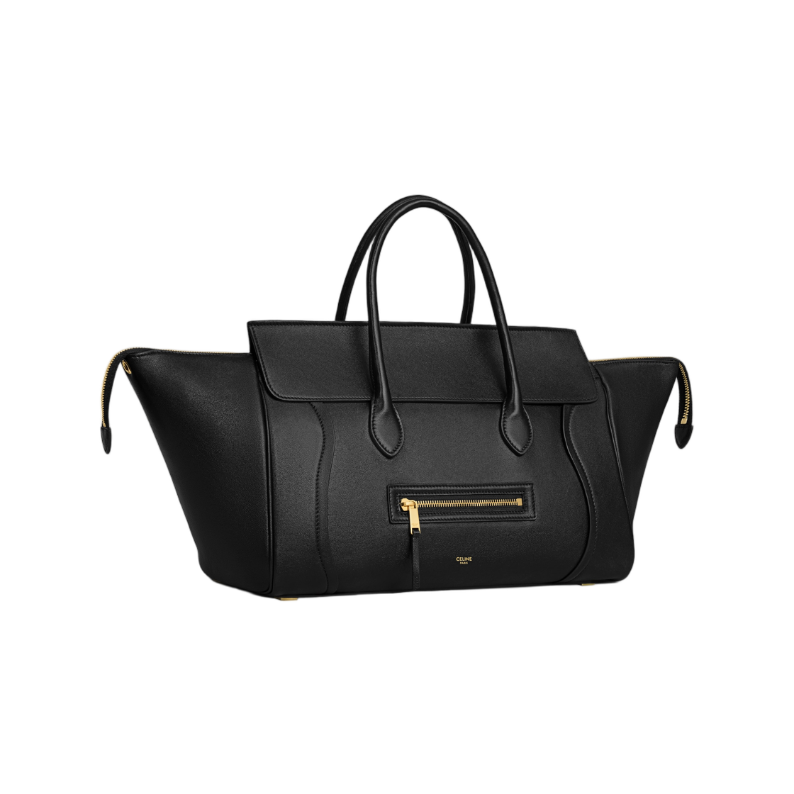 셀린느 러기지 그레인드 카프스킨 블랙(Celine Luggage in Grained Calfskin Black) - 2