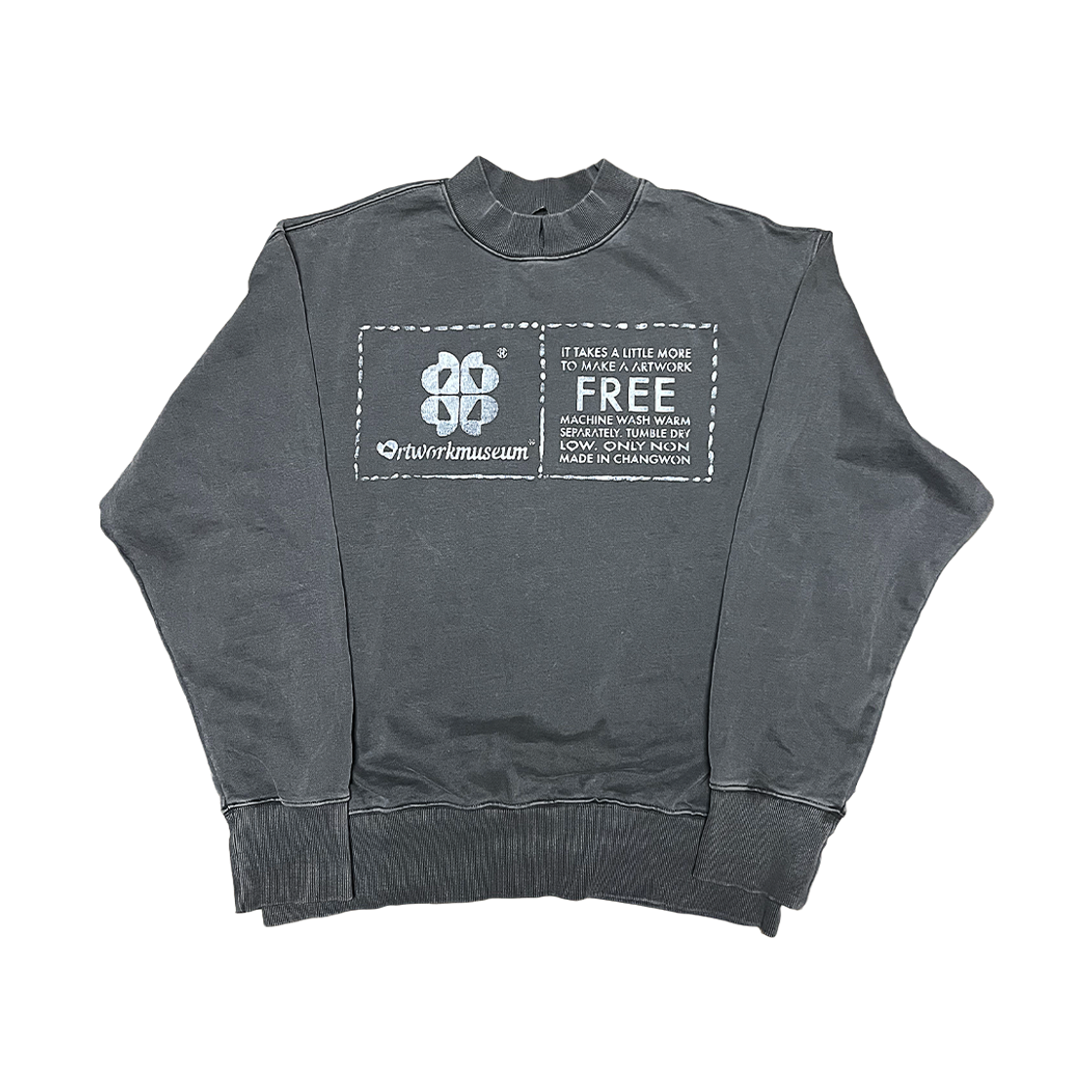 아트워크 뮤지엄 챔 스웻 셔츠(Artwork Museum Cham Sweat Shirt)