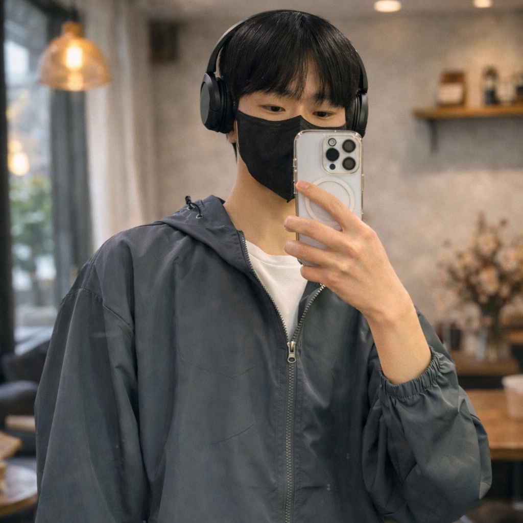 Sony WH-CH520 Black (Sony Korea Ver.) 착용 스타일