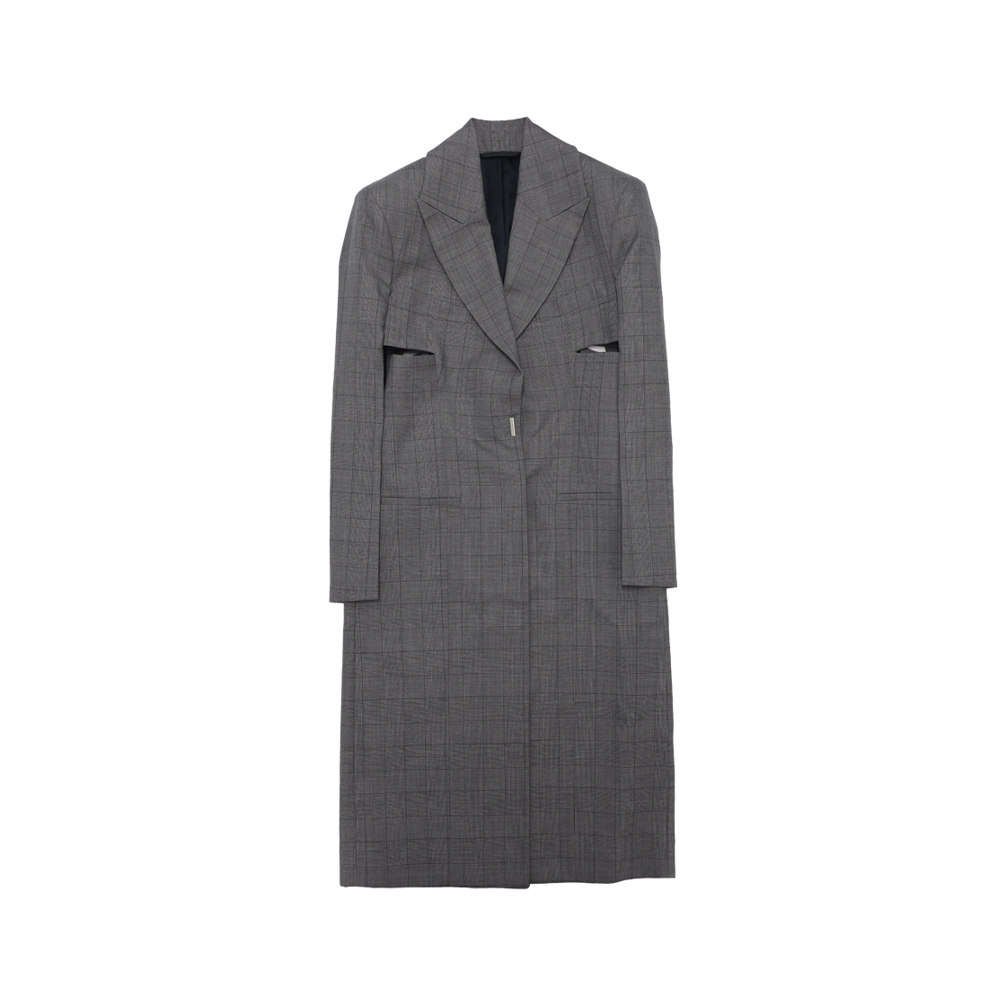 ITC2HLEED6AI Givenchy Checked Jacket & Pants Set - Wool Gray