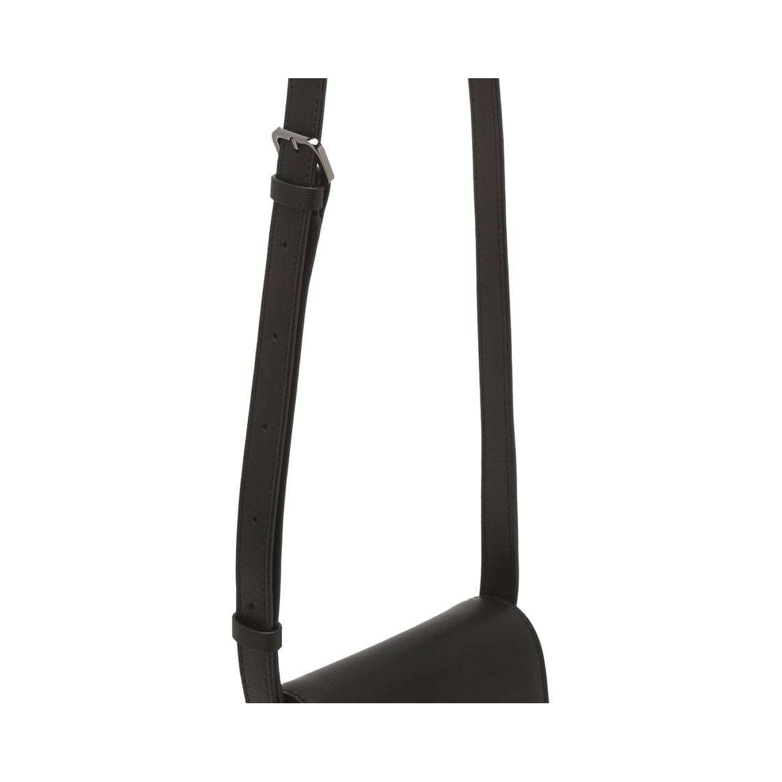 질스튜어트 액세사리 남성 루크 블랙 소가죽 미니 크로스백 JUBA5F633BK 블랙(Jillstuart Men's Acc Luke Black Cow Leather Mini Crossbody Bag Juba5F633Bk Black) - 4