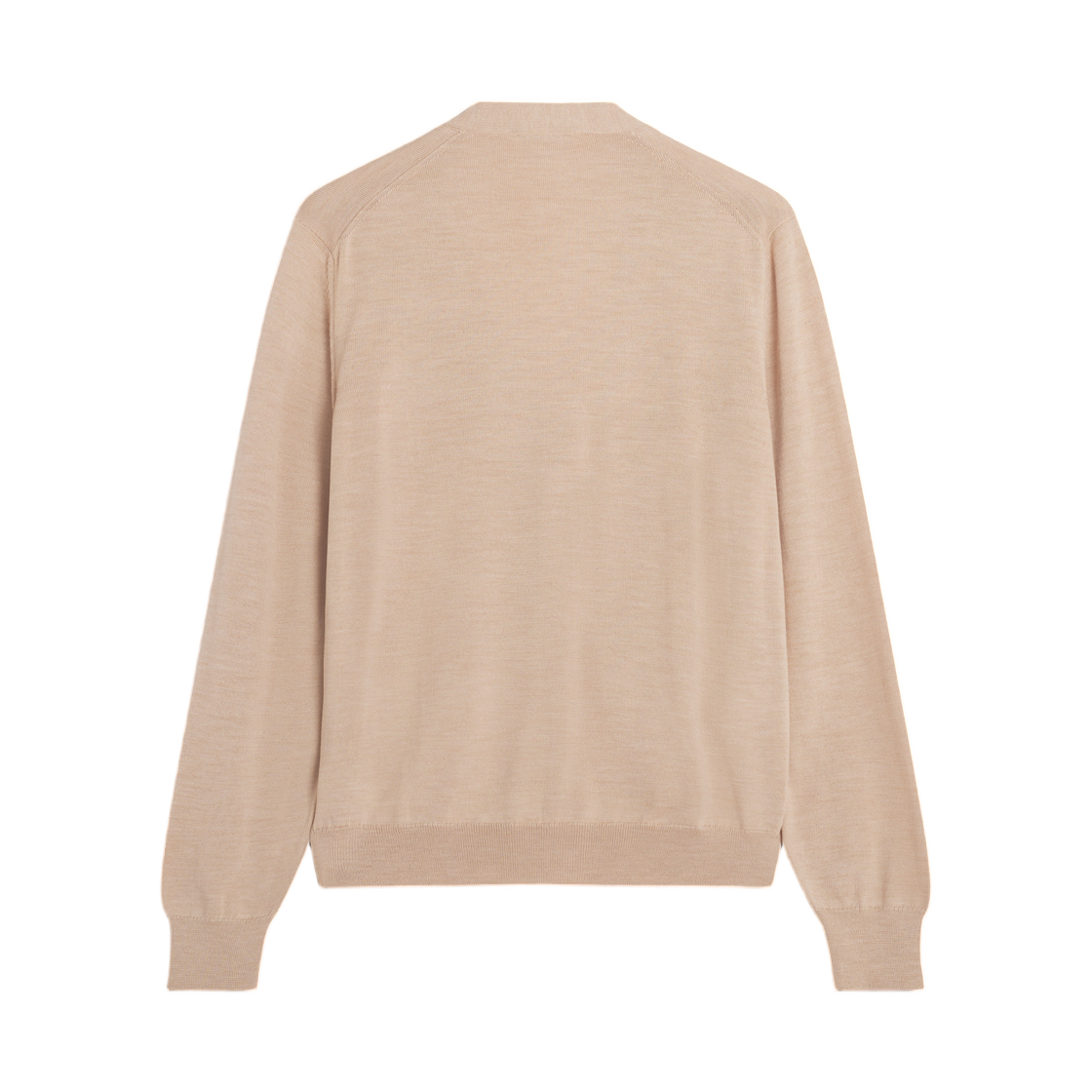 메종 키츠네 폭스 헤드 메리노 레귤러 가디건 로스티드 아몬드(Maison Kitsune Fox Head Merino Regular Cardigan Roasted Almond) - 2