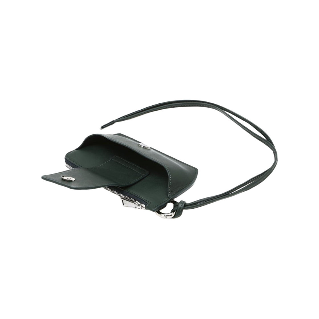 질스튜어트 액세사리 남성 그린 소가죽 선글라스 케이스 겸 카드지갑 JUHO5F401E3 다크 그린(Jillstuart Men's Acc Green Cow Leather Sunglasses Case & Card Wallet Juho5F401E3 Dark Green) - 3