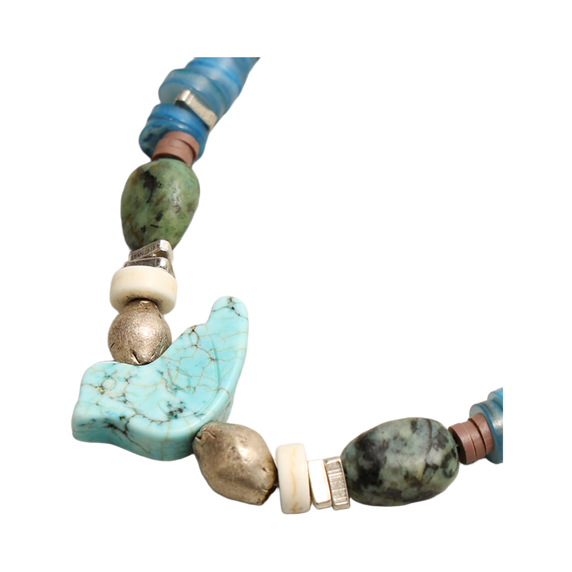 토우토우아카이브 피피 타이드 팔찌 블루(TOWTOW.ARCHIVE Pi-Pi Tide Bracelet Blue) - 2