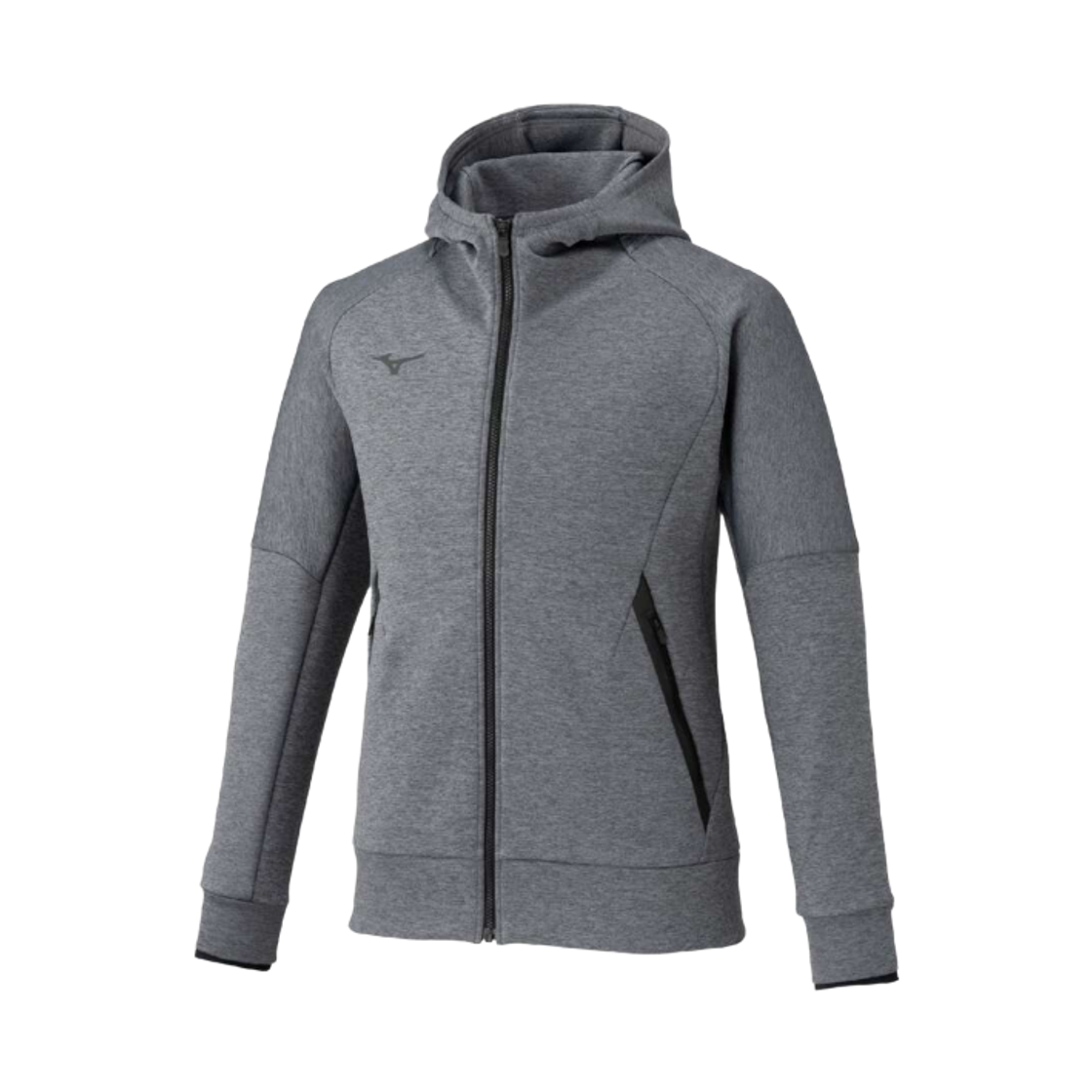 32MCC05006 Mizuno Stretch Sweat Hoodie Grey
