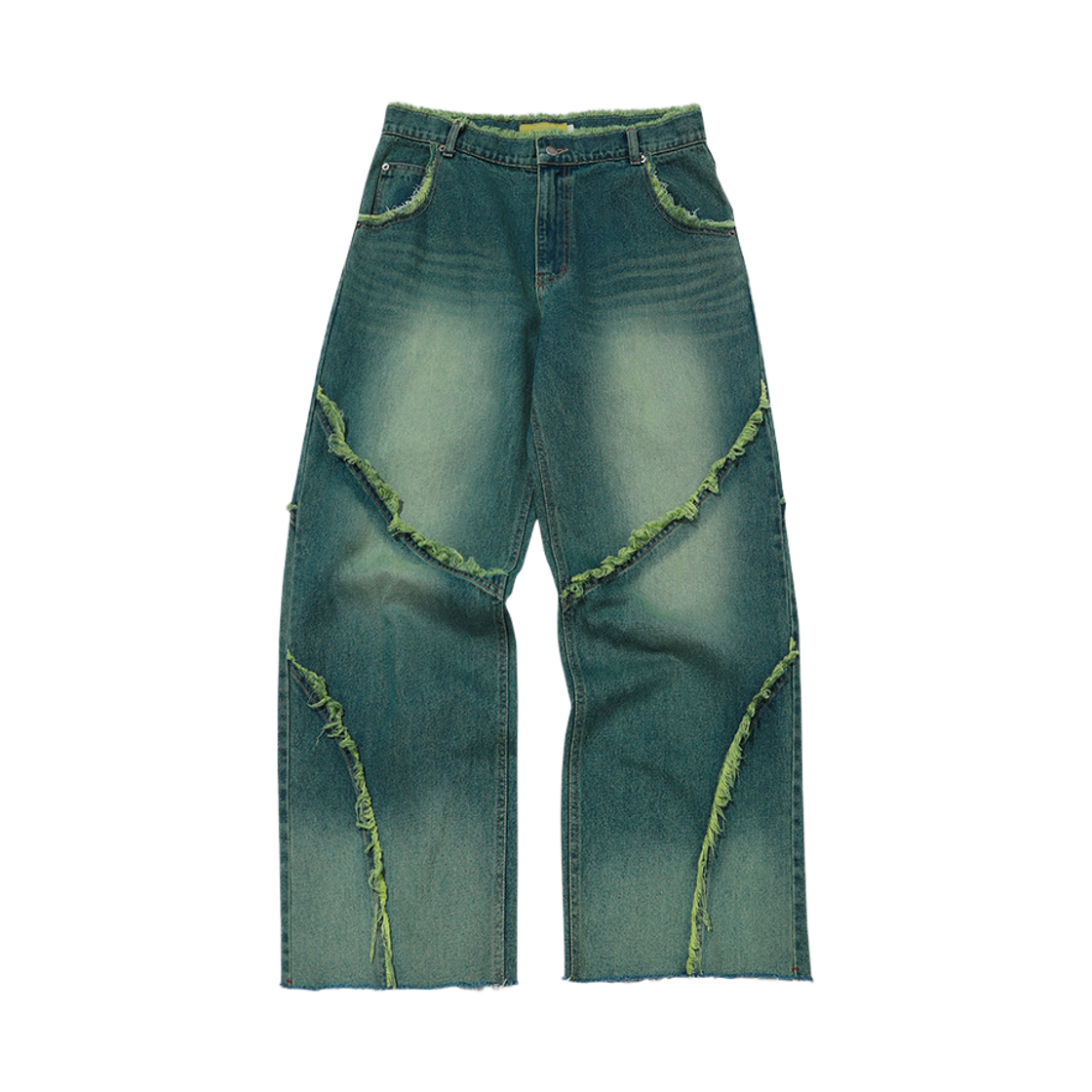 메인부스 스퀄 데님 팬츠 빈티지 블루(MAINBOOTH Squall Denim Pants Vintage Blue)