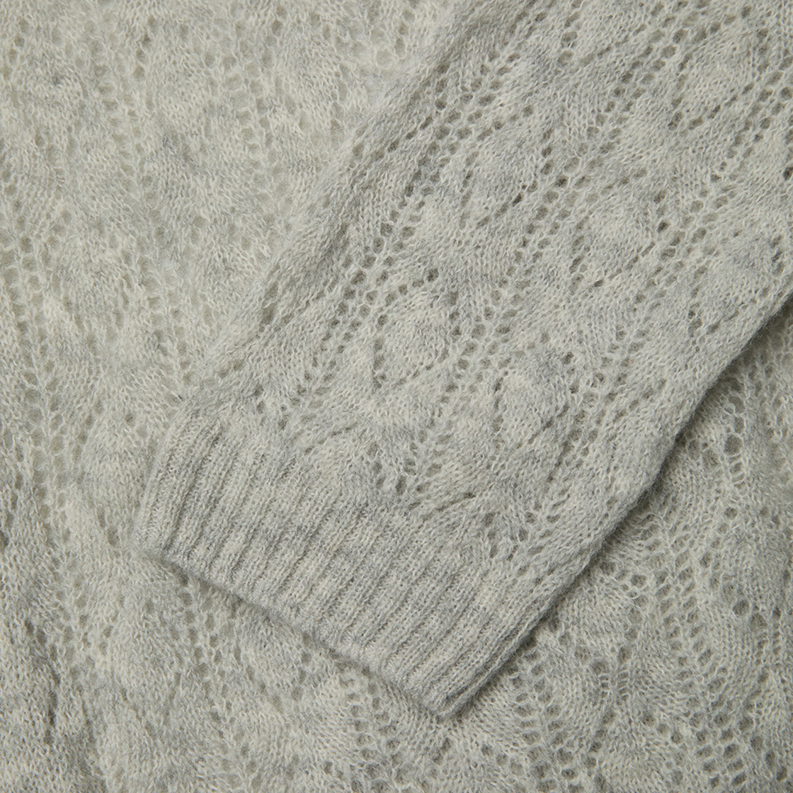 엠엠아이씨 언라벨 가디건 그레이(MMIC Unravel Cardigan Gray) - 5