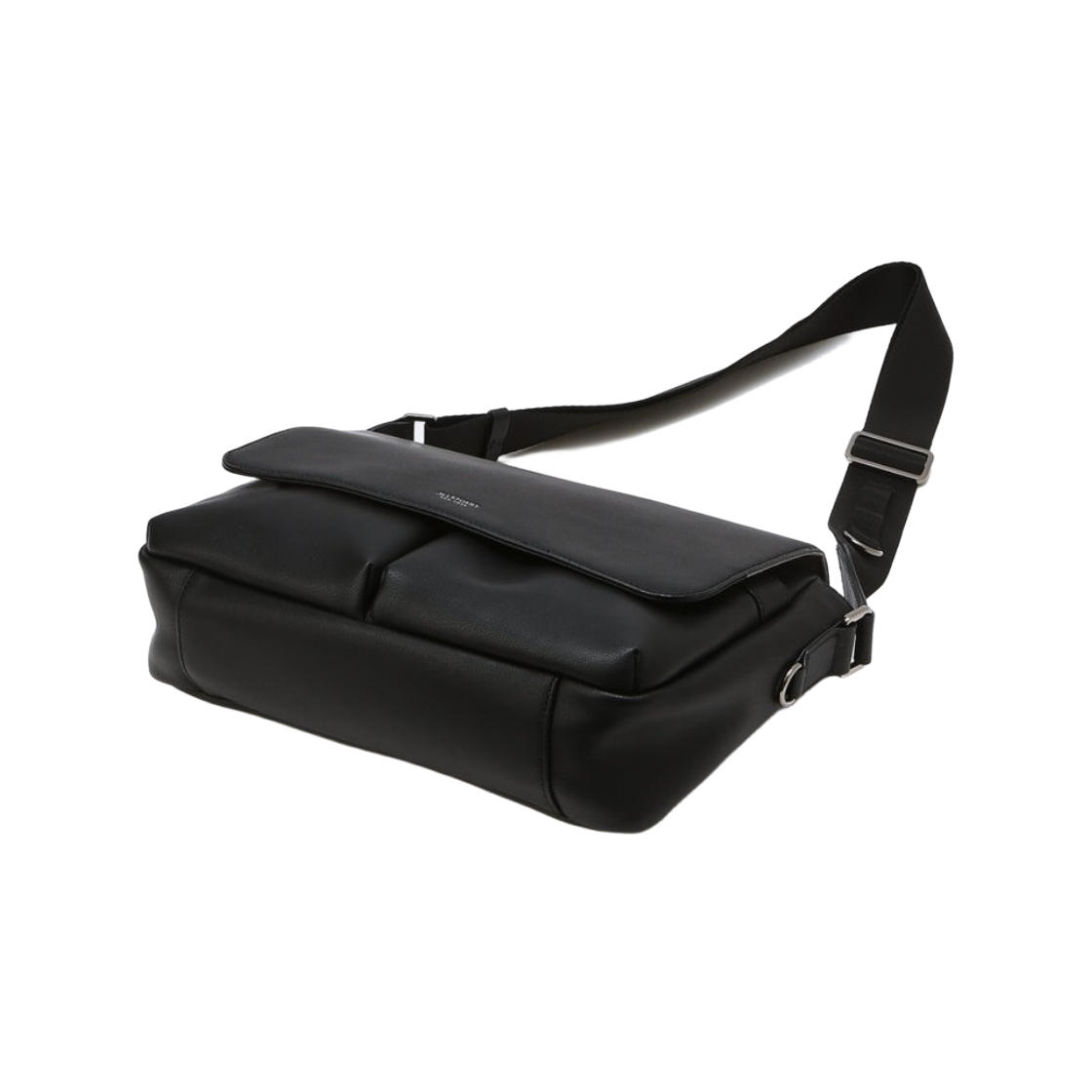 질스튜어트 액세사리 남성 로건 블랙 레더 플랩형 크로스 JUBA5E945BK 블랙(Jillstuart Men's Acc Rogan Logan Black Leather Flap Crossbody Bag Juba5E945Bk Black) - 3