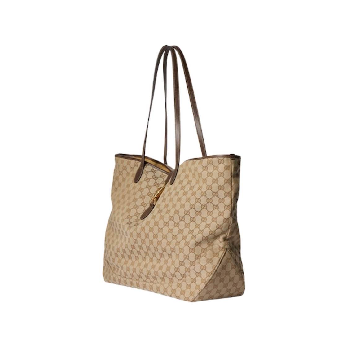 구찌 재키 라지 토트백 샌드 다크 브라운(Gucci Jackie Large Tote Bag Sand Dark Brown) - 2