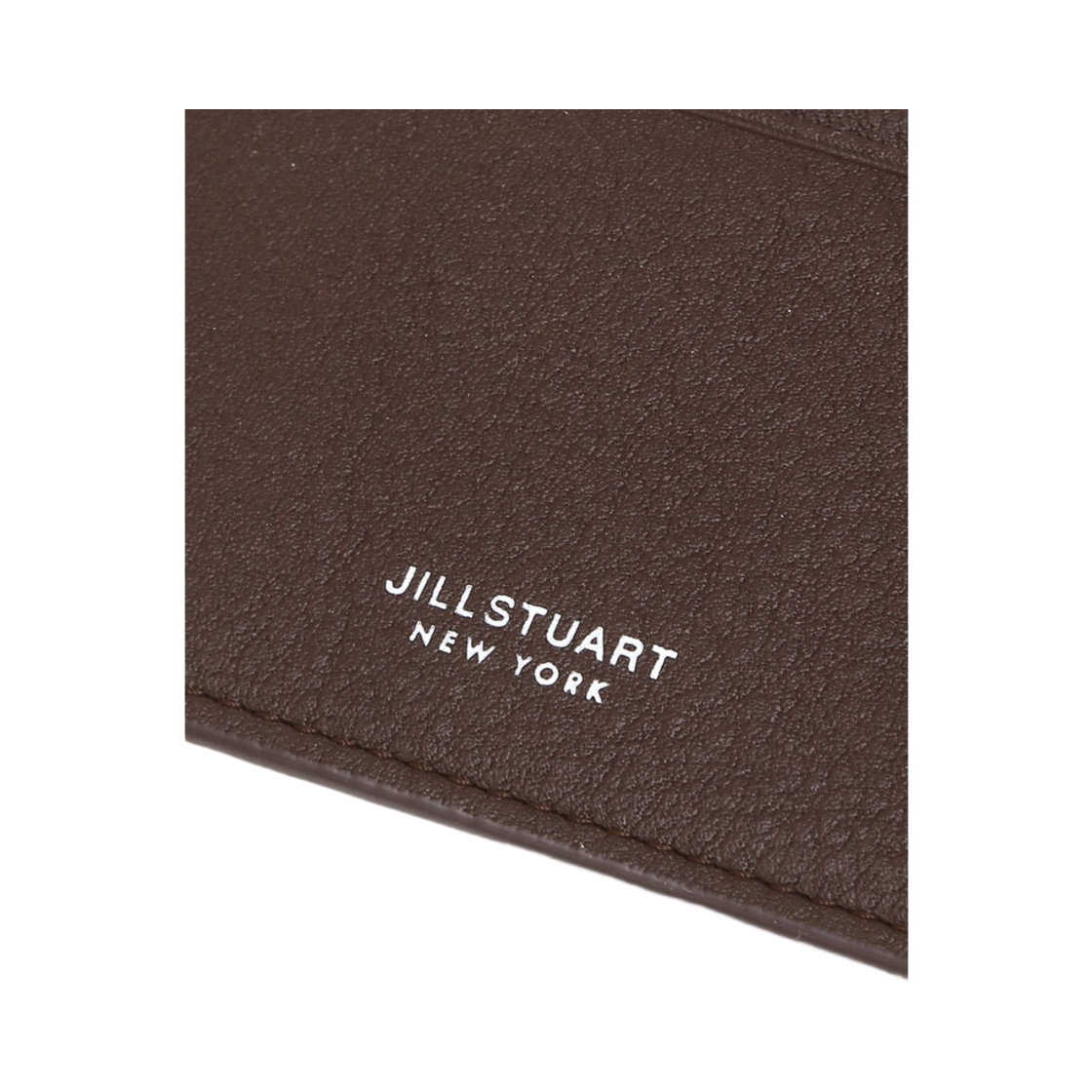질스튜어트 액세사리 남성 [JUDE] 브라운 소가죽 카드 2단 지갑 JUHO5F143W2 브라운(Jillstuart Men's Acc [Jude] Brown Cow Leather Bi-Fold Card Wallet Juho5F143W2 Normal Brown) - 2