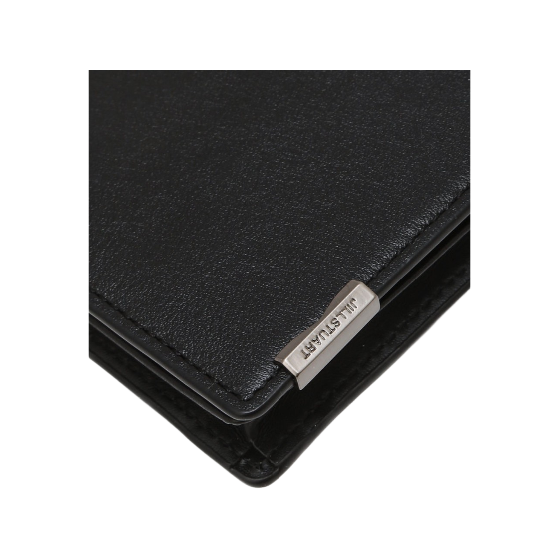 질스튜어트 액세사리 남성 블랙 로고장식 소가죽 명함지갑 JUWA6E501BK 블랙(Jillstuart Men's Acc Black Logo Detail Cow Leather Business Card Wallet Juwa6E501Bk Black) - 3